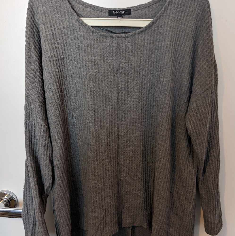 Grey George sweater